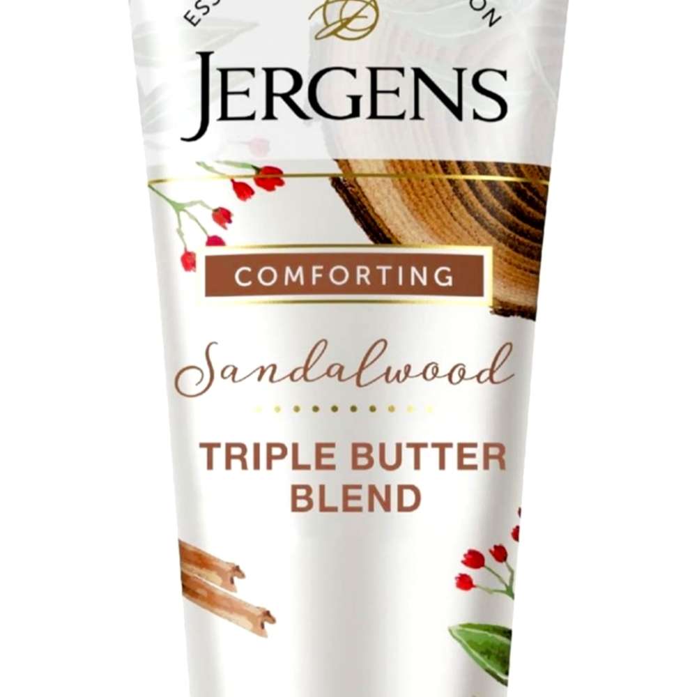🔸🍂🔸New Jergens Sandalwood Essential Oil Body Butter Lotion - 7 Fluid Oz